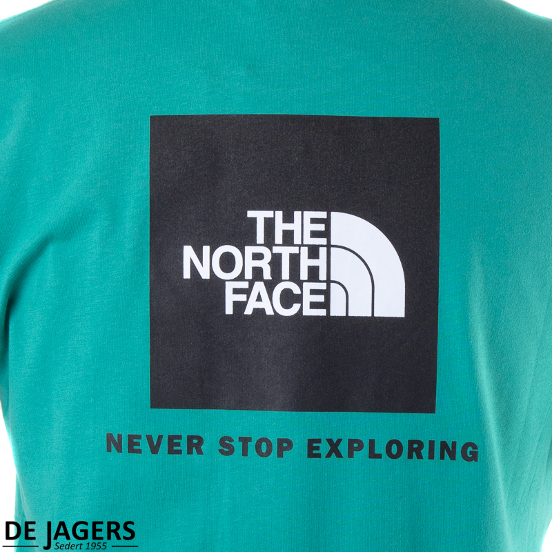 The North Face T-Shirt Emerald Green – De Jagers