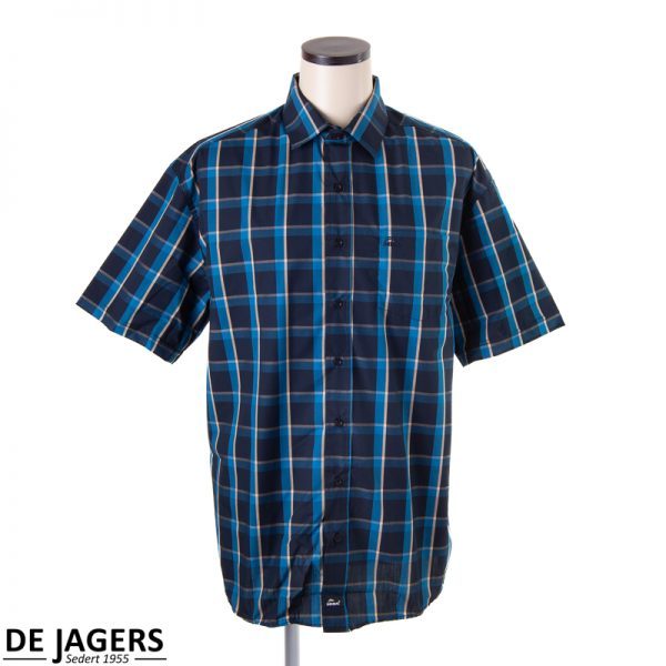 Drimac Buttoned Shirt Black/Blue/Yellow – De Jagers