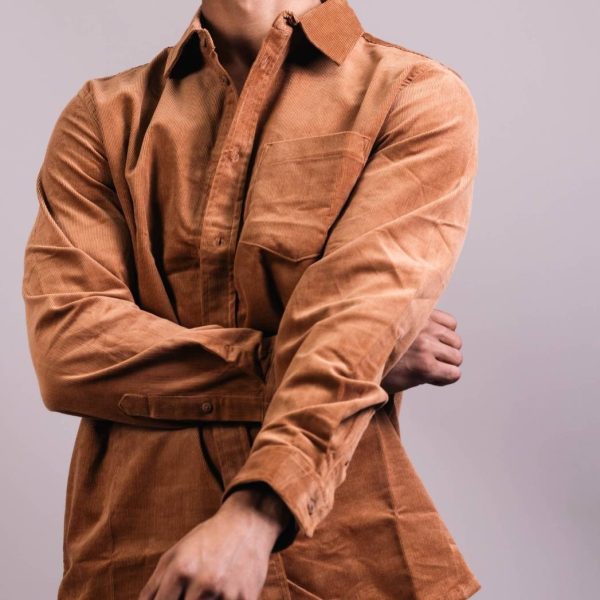 JACOB Jody Courdoroy Shirt Tan