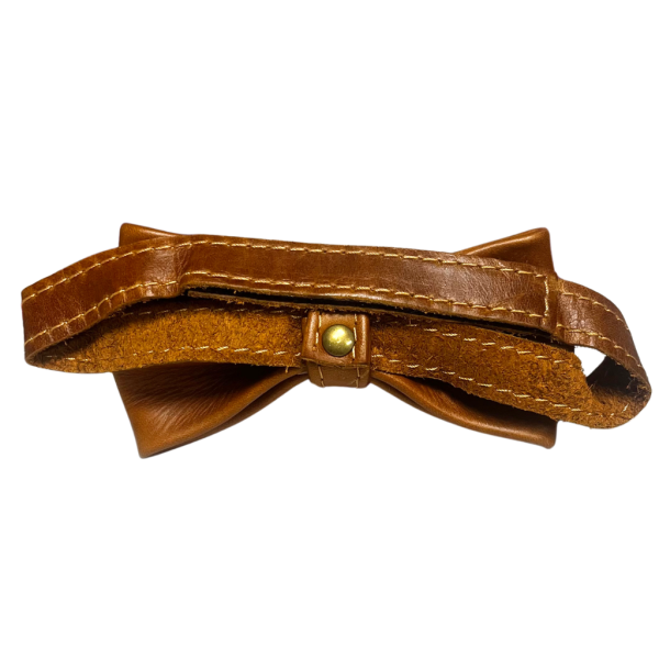 The Oldfangled Leather Co Leather Bowtie