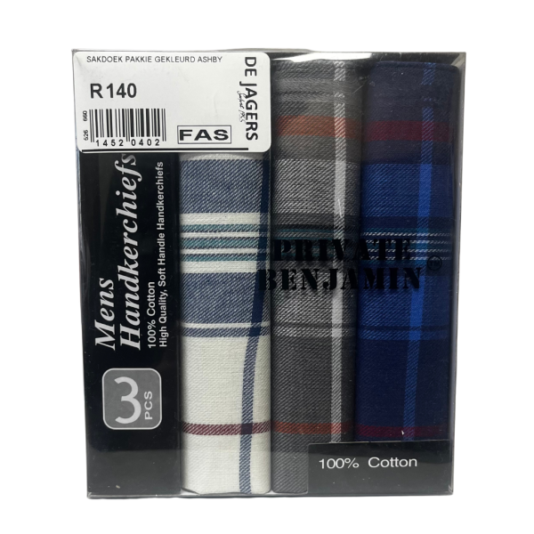 Private Benjamin Mens Handkerchiefs 3 Pack